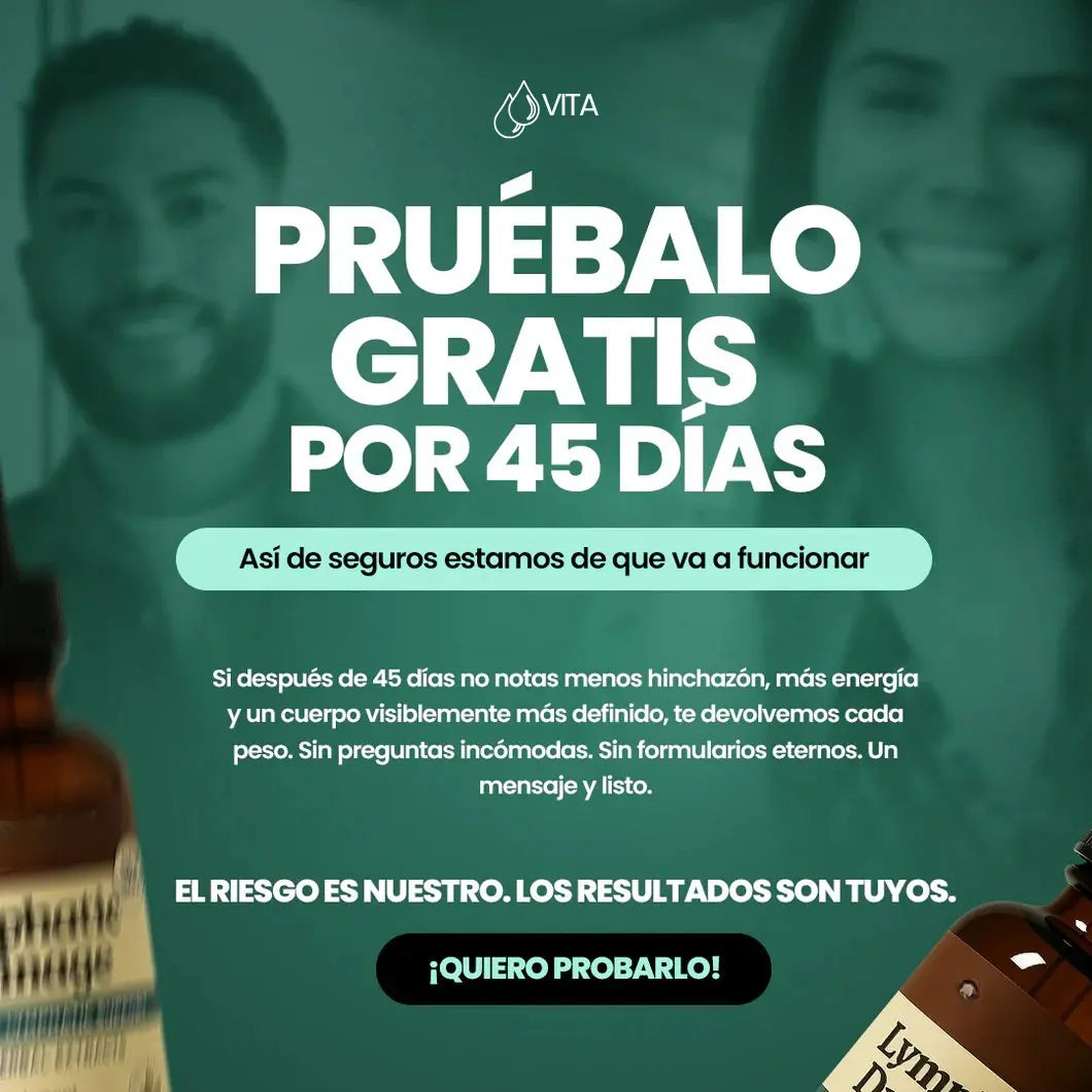 Gotas Vita – Desintoxicación Linfatica de Forma Natural