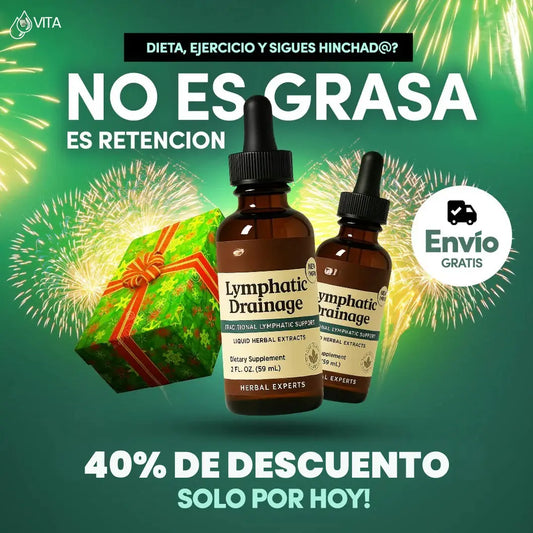Gotas Vita – Desintoxicación Linfatica de Forma Natural