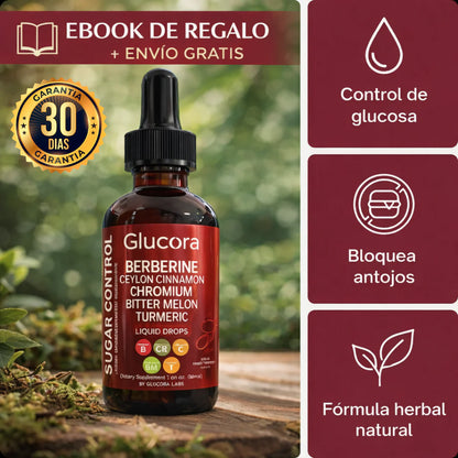 Glucora™ | Apoyo natural para la glucosa, energía y antojos