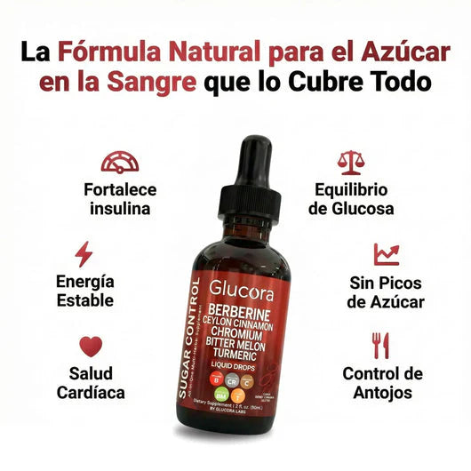 Glucora™ | Apoyo natural para la glucosa, energía y antojos