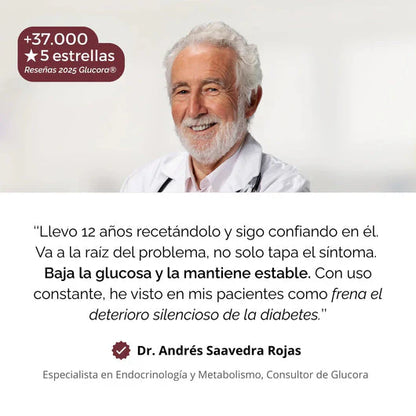 Glucora™ | Apoyo natural para la glucosa, energía y antojos