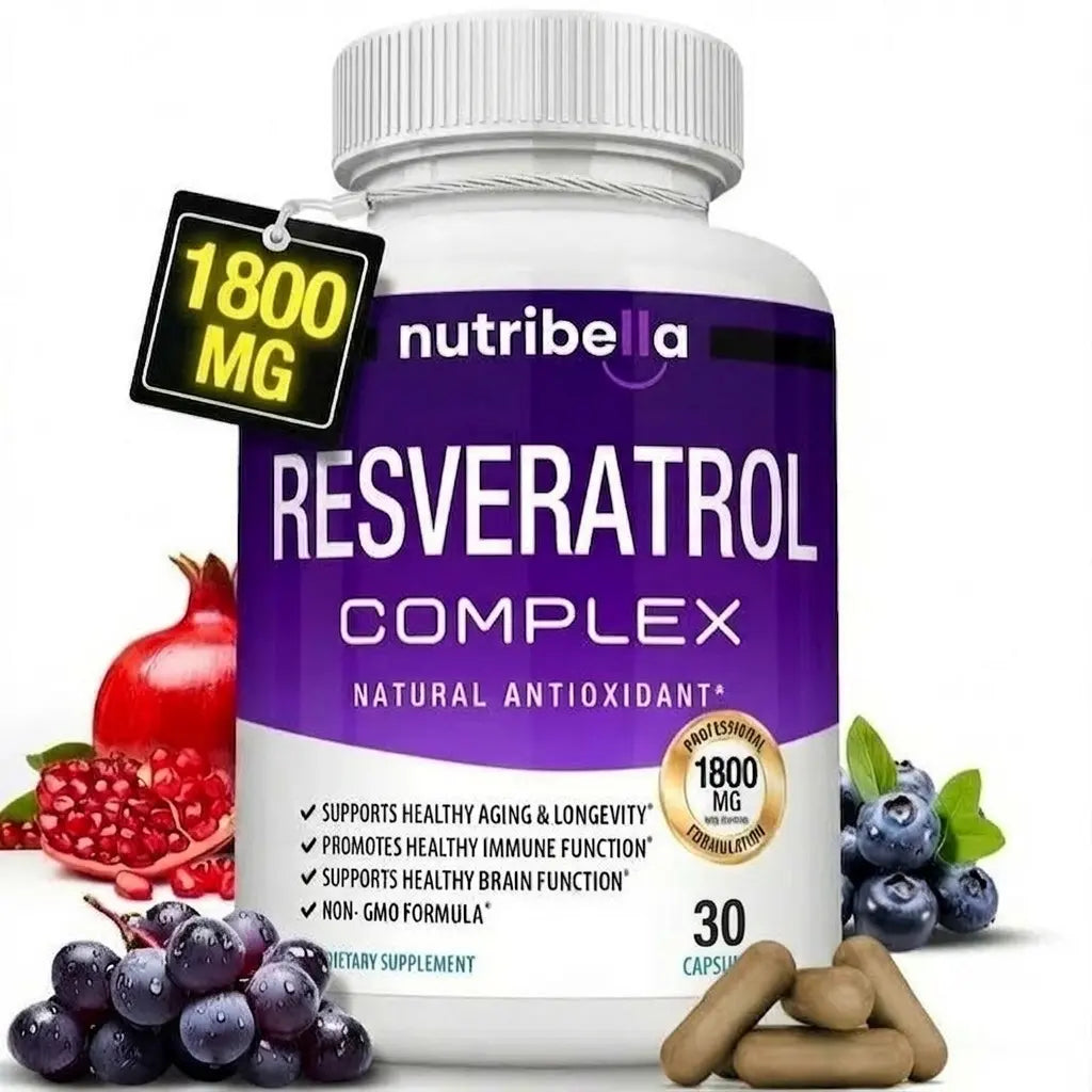 Nutribella™ - Complejo de Resveratrol 1800mg